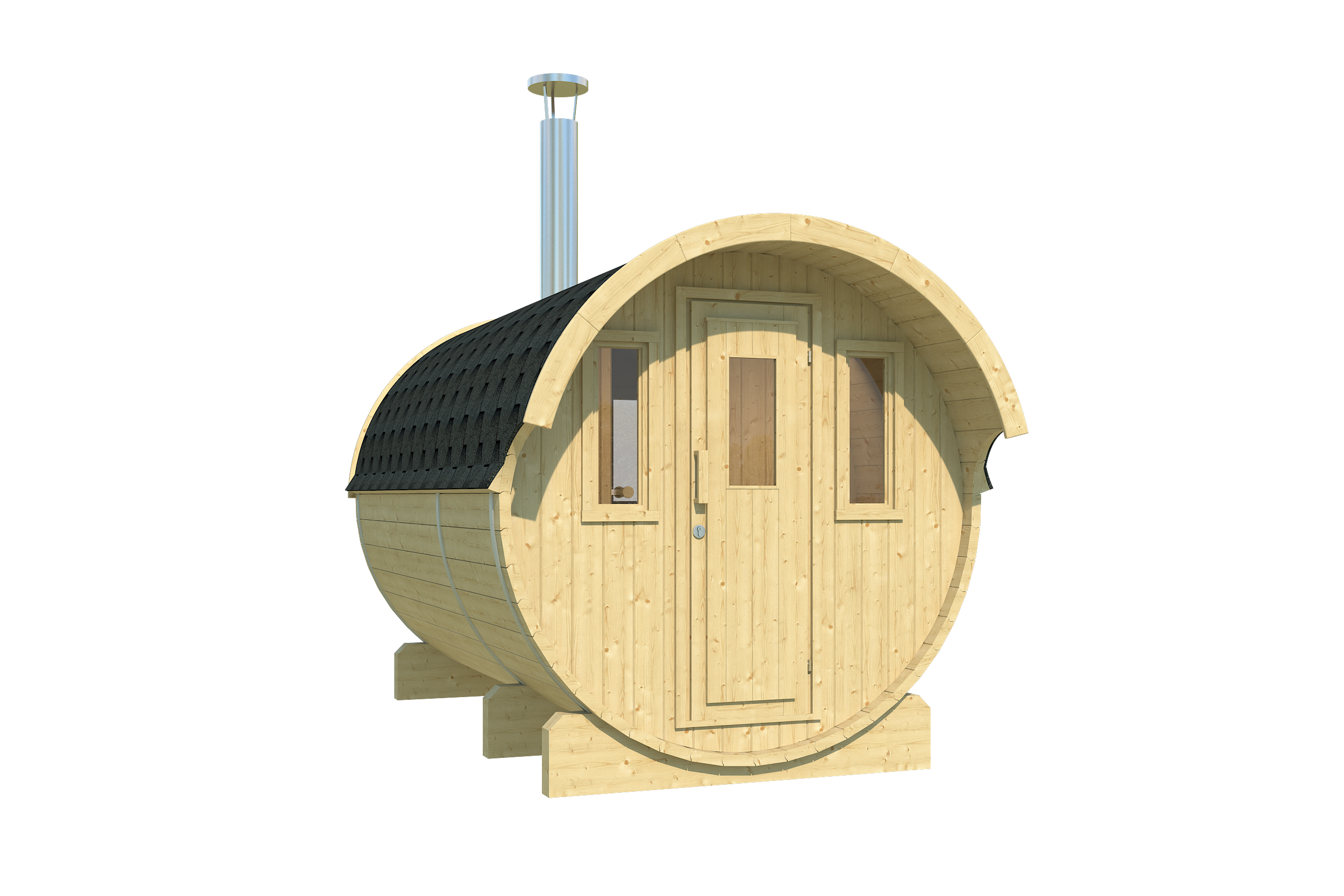 Vanjska sauna 330 s krovom (4-6 osoba)