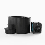 ICE TUB OFURO s rashladnim motorom (crna boja)