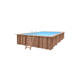 Drveni bazen standard Pearl od South 834x492 cm I-montaža