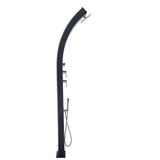 Hibridni tuš DADA CURVE - antracit + brušeni aluminij