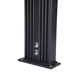 Hibridni tuš DADA CURVE - antracit + brušeni aluminij