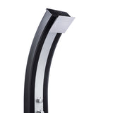 Hibridni tuš DADA CURVE - antracit + brušeni aluminij