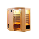 Infracrvena sauna Apollon 3C (3/4 osobe) kutna