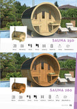 Vanjska sauna 280 (4-6 osoba)