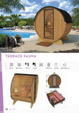 Vanjska sauna TERRACE (2-3 osobe)